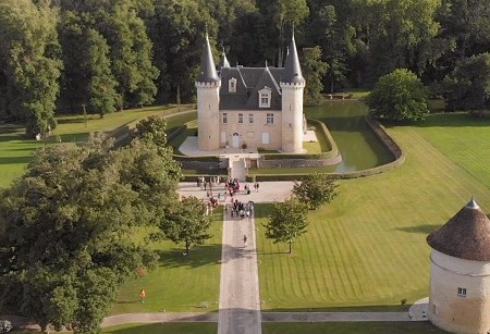 Photo mariage drone Château d'Agassac  - 002