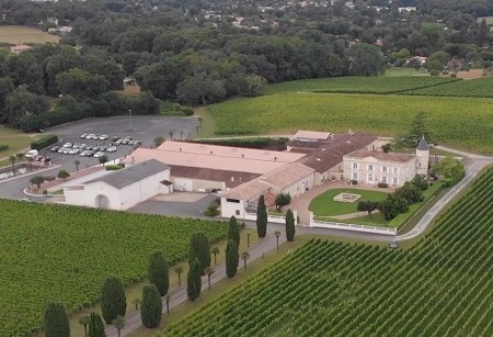 Photo mariage drone Château Lafitte  - 001