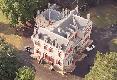 Photo mariage drone Château Vulcain  - 001