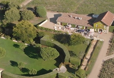 Photo mariage drone Château Malartic-Lagravière  - 001